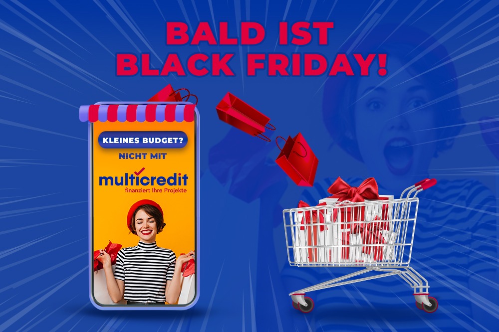 Black Friday Shopping mit MultiCredit